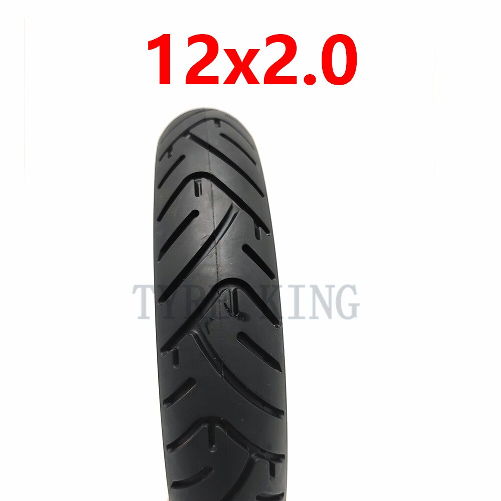 12 Inch Non-inflatable Tubeless Solid Tyre Wheel 12x2.0 12x2.125 for Many Gas Scooter E-bike Hoverboard Self Balancing Parts