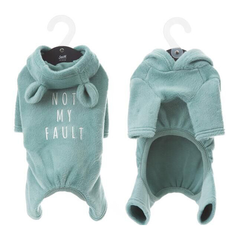 Ropa de invierno para perro Bulldog francés, sudaderas cálidas para cachorro, Chihuahua, Pug, Mono para mascotas, Disfraces para perros pequeños y medianos: XL