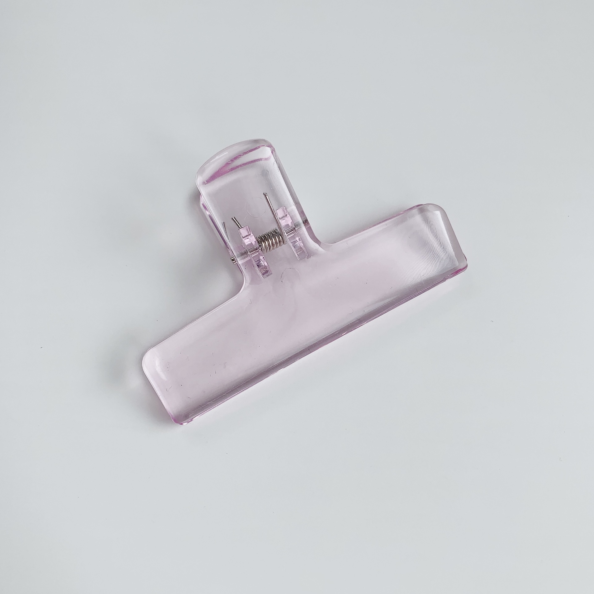 Clips de carpeta transparentes Ins, Clips de papel Kawaii, documentos de archivo, Clips para billetes, marcapáginas, soporte de página de índice, suministros de encuadernación de oficina: Verde claro