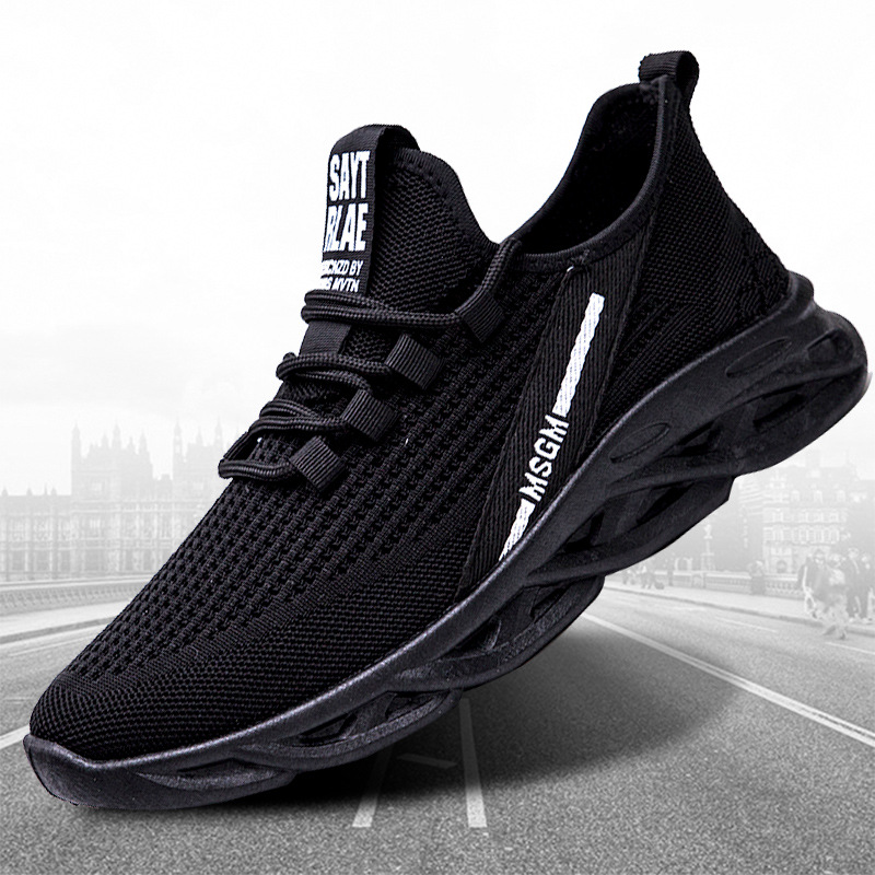 Casual Sneakers Men's Autumn Comfortable Breathable Versatile Mesh Running Shoes Thick Bottom Sneakers Zapatillas Casuales