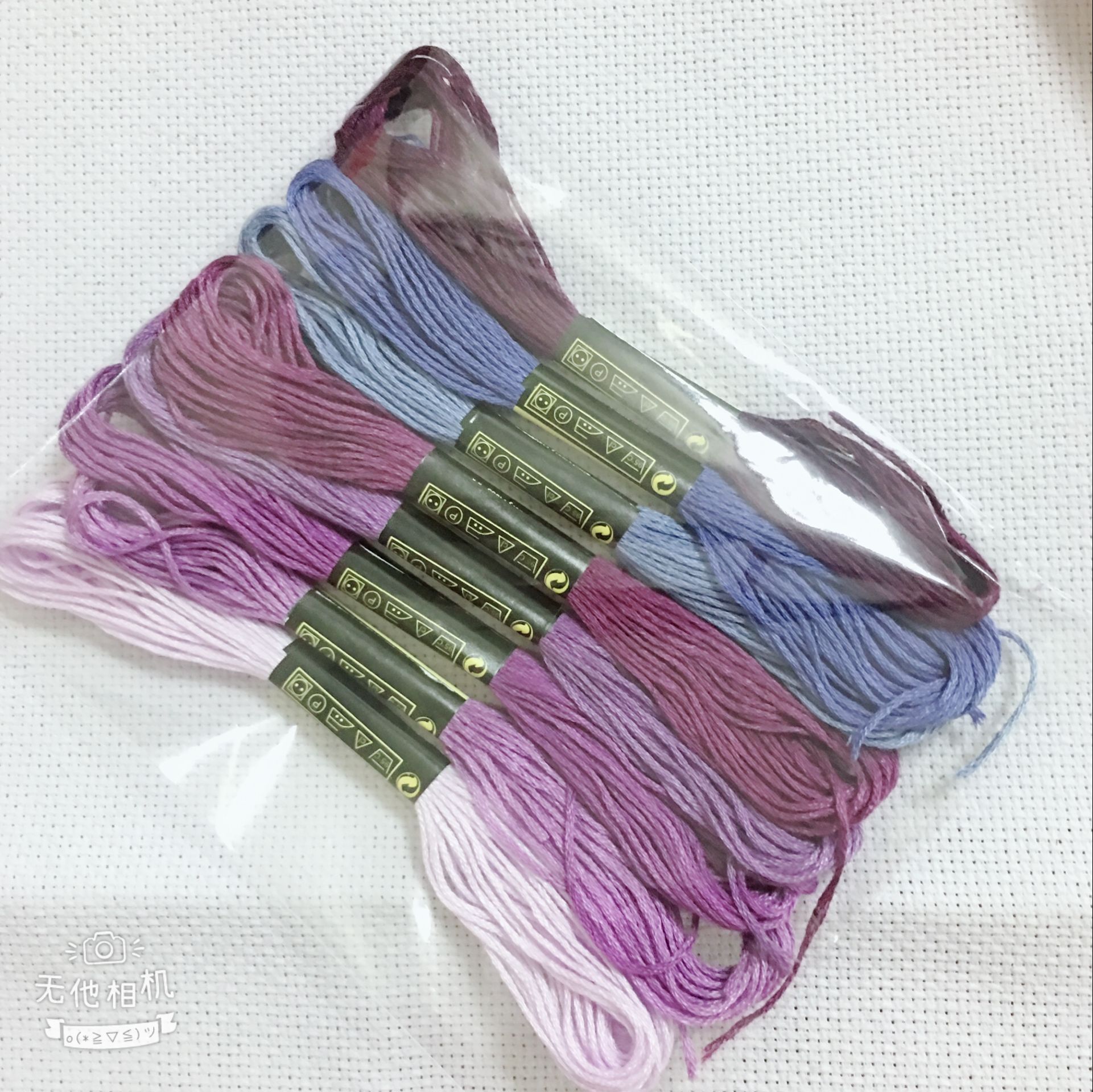 8Pcs Mix Colors 8 Meters Cross Stitch Cotton Sewing Skeins Craft Embroidery Thread Floss Kit DIY Sewing Tools 8