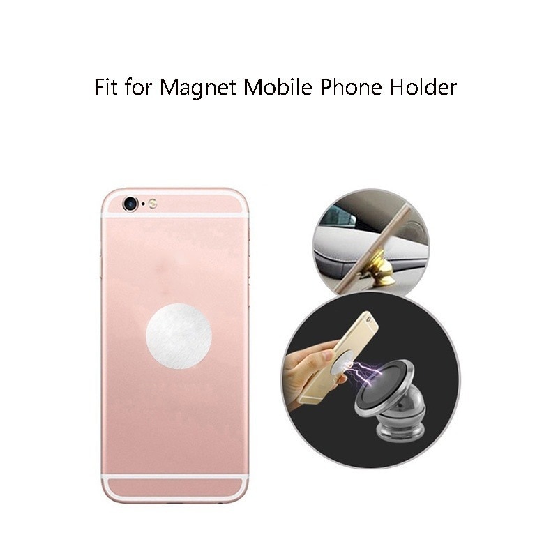 1/3/5 PCS Universal Metal Sticker Plate Iron Sheet Double-sided Adhesive for Magnetic Phone Holder Stand Bracket 30x0.3mm