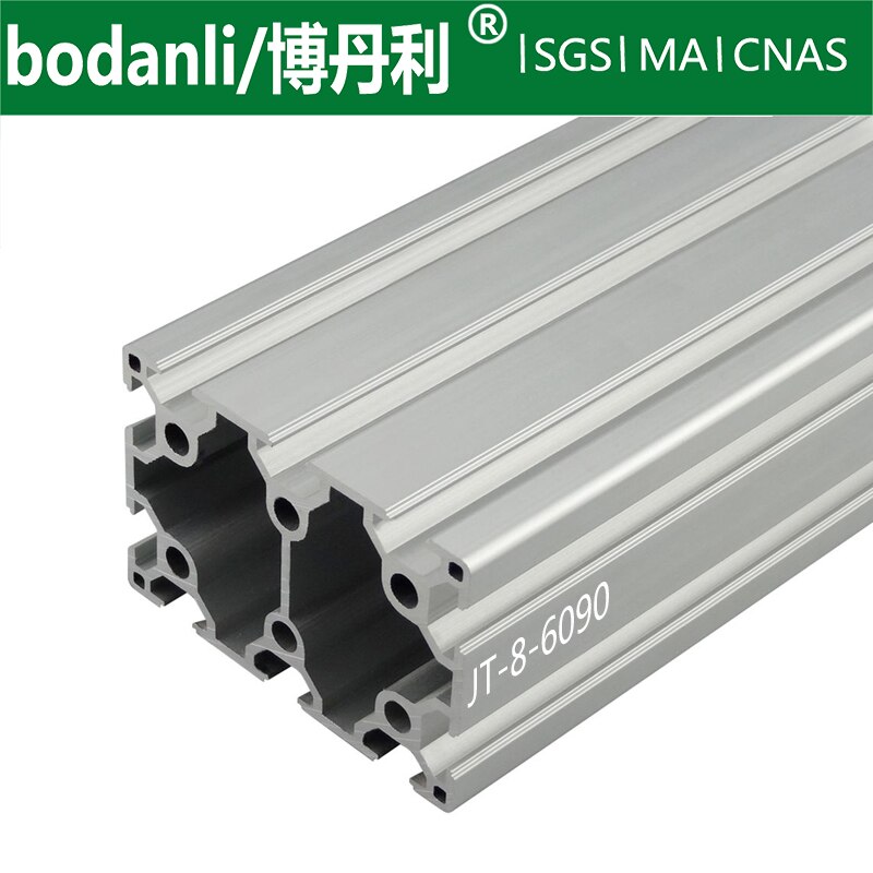 BoDanLi industriële aluminium profiel 6090 Europese standaard aluminium profiel aluminium profiel sales