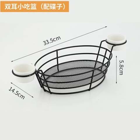 French Fries Fried Chicken Snack Basket Chicken Wing Bread Basket Fried Food Plate Restaurant French Fries Basket: Bread basket