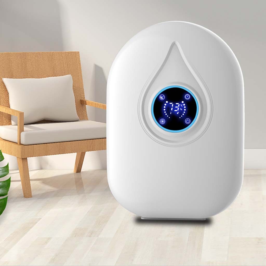 Portable Dehumidifiers Electric Ultra-quiet Remote Control Dehumidifier Air Dryer Thermo-electric Cooling Air Dryer#gb40