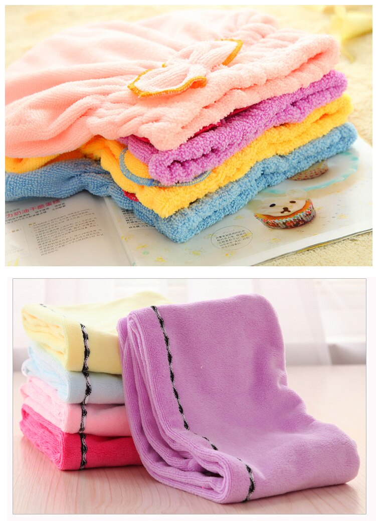 rapid drying hair towel thick absorbent shower cap head towel Super Dry Hair Cap Shower Cap Microfiber Towel Quick Dry Hair
