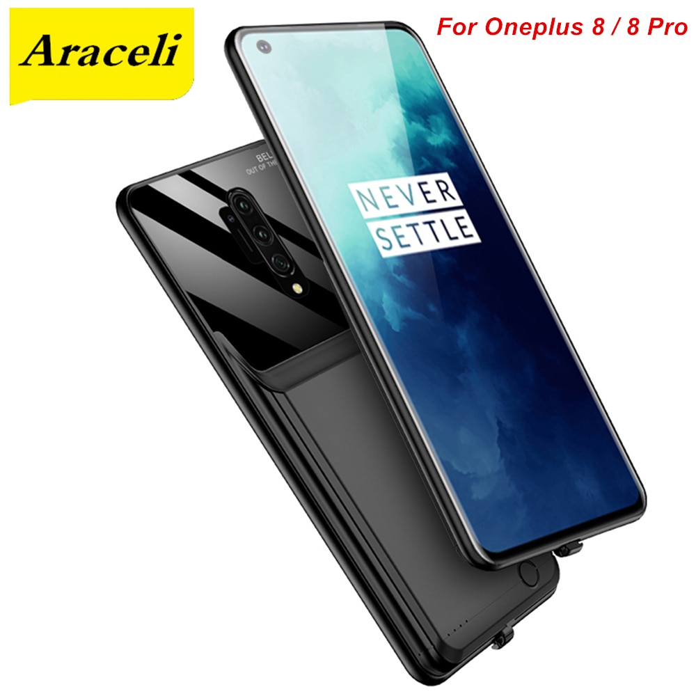 Araceli 10000 Mah For Oneplus 8 8 Pro Battery Case Smart Charger Case Power Bank For Oneplus 8 Pro Battery Case