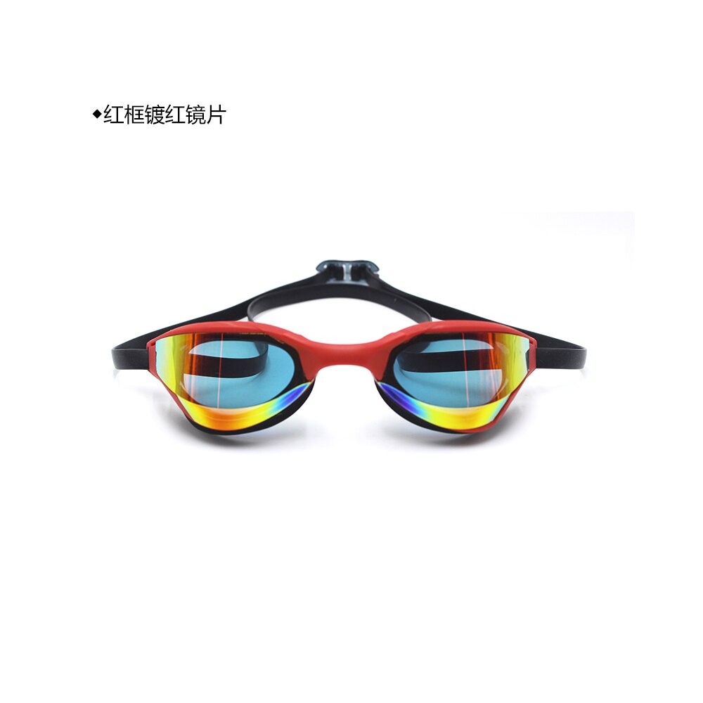 Swimming Goggles swimming glasses: Red  Glod
