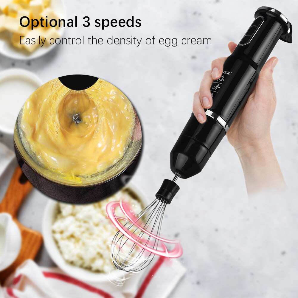 Xiaomi 4 In 1 Electric Immersion Hand Stick Blender 1200W Vegetable Mixer Fruit Smoothie Chopper Stainless Steel Meat Grinder