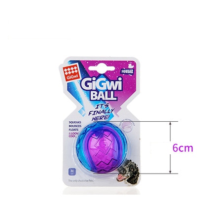 HOOPET Pet Dog Puppy Squeaky Chew Toy Sound Pure Natural Non-toxic Rubber Outdoor Play Small Big Dog Funny Ball: purple M