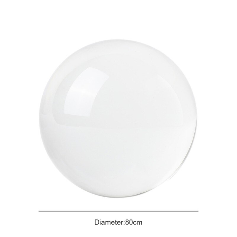 Crystal Balls Optical Glass Reflective Spheres K9 Crystal Sphere Ball Decor Photography Ball Clear Contact Juggling Balls