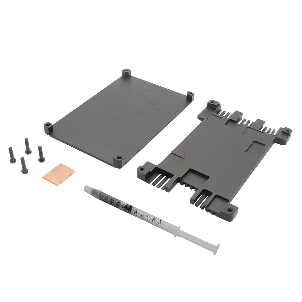 LattePanda Aluminium Legierung fallen passiv Kühlung Gehäbenutzen mit Kühlkörper für LattePanda Alpha & LattePanda Delta