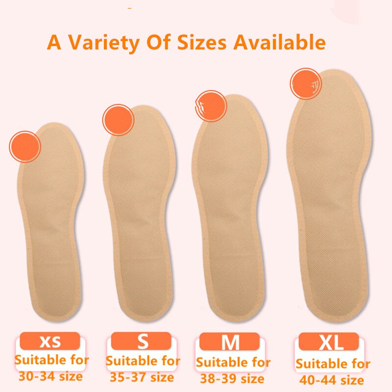 5/10 Winter Self-heating Insoles Boots Foot Warmer Heating Pads No Need For Electric In