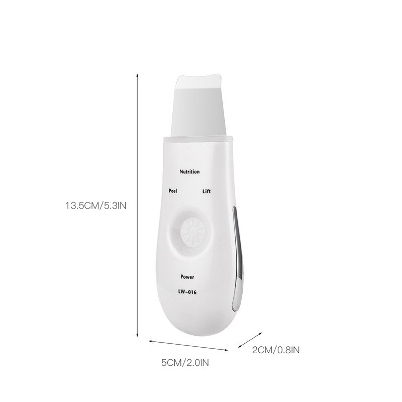 Ultrasone huidreiniger, diepe gezichtsreiniger, gezichtspeeling, extractor voor mee-eters, schoonheidsreinigingsapparaat, huidverzorgingstools