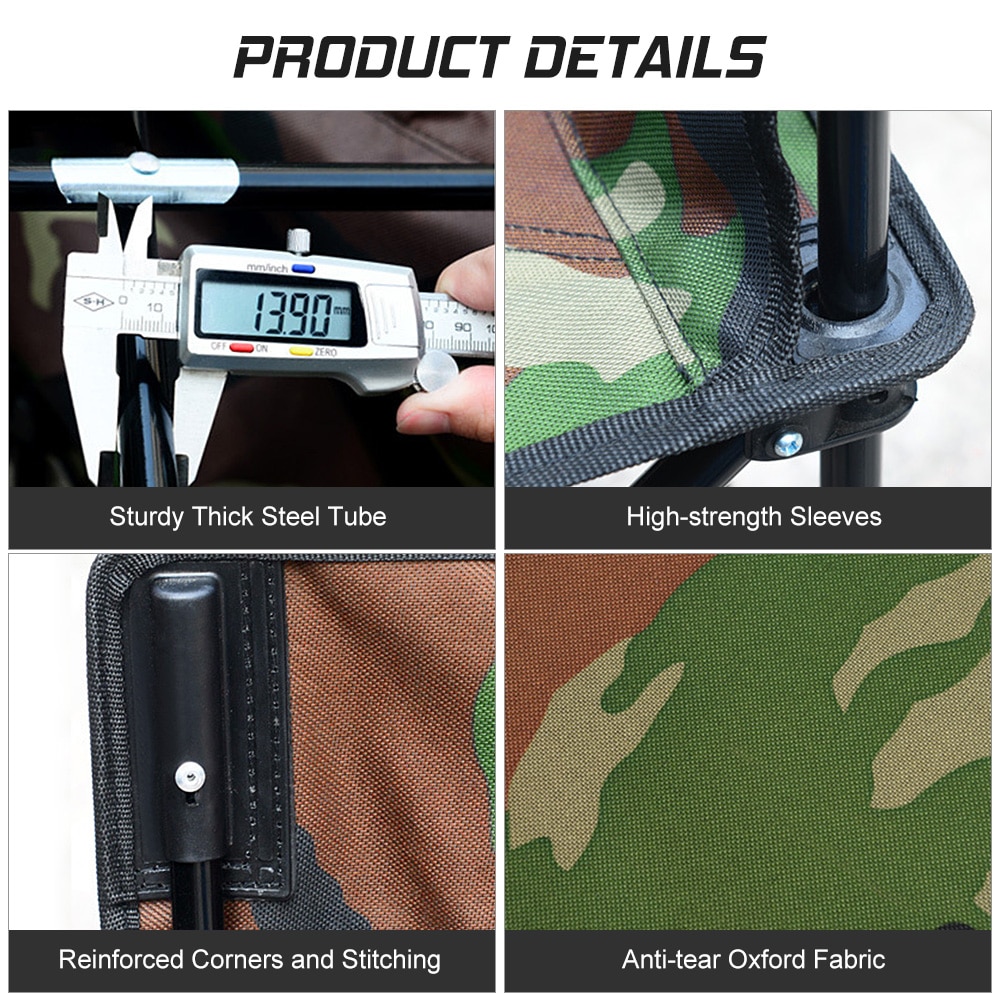 Tragbare Falten Angeln Stuhl Hocker für Outdoor Camping Wandern Picknick Reise Ultraleicht Klappstuhl Hocker