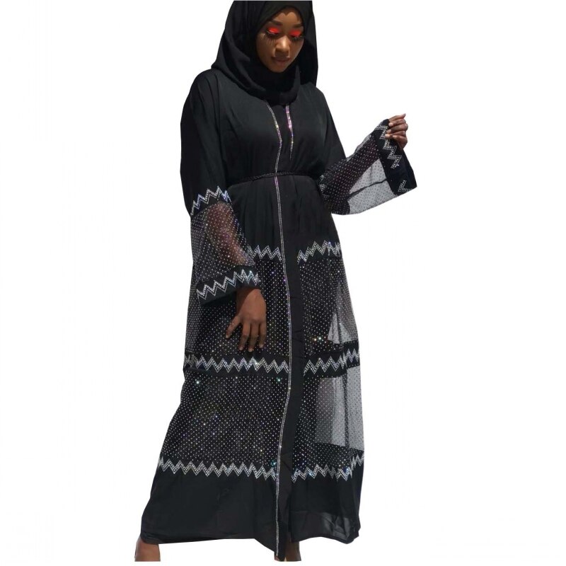 Vsadsau Afrikaanse Jurken Vrouwen Traditionele Party Volledige Mouw Kerk Gewaad Ankara Bazin Geplooide Dashiki, 1404, 5XL