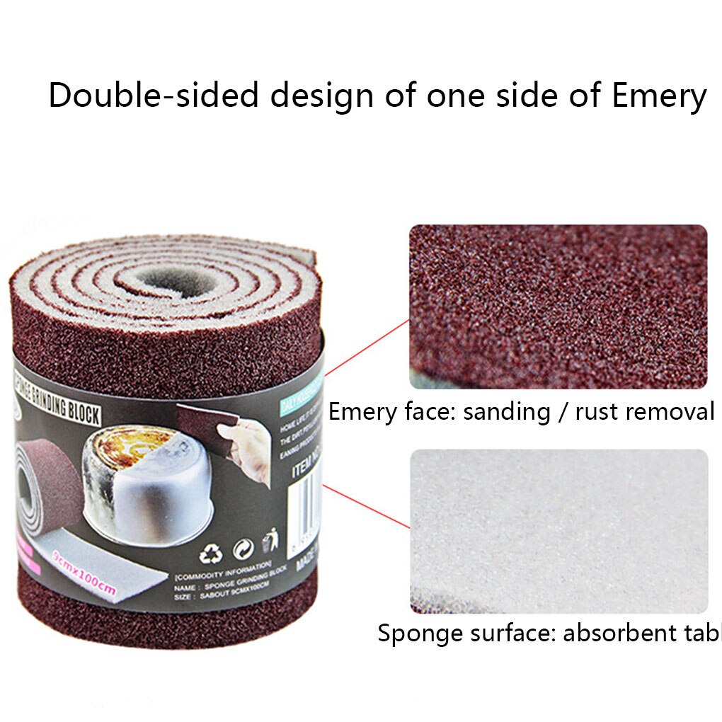 Limpieza magia esponja de carborundo hogar herramientas Borrador utensilios de cocina accesorios de baño plato nanoesponja para afilar
