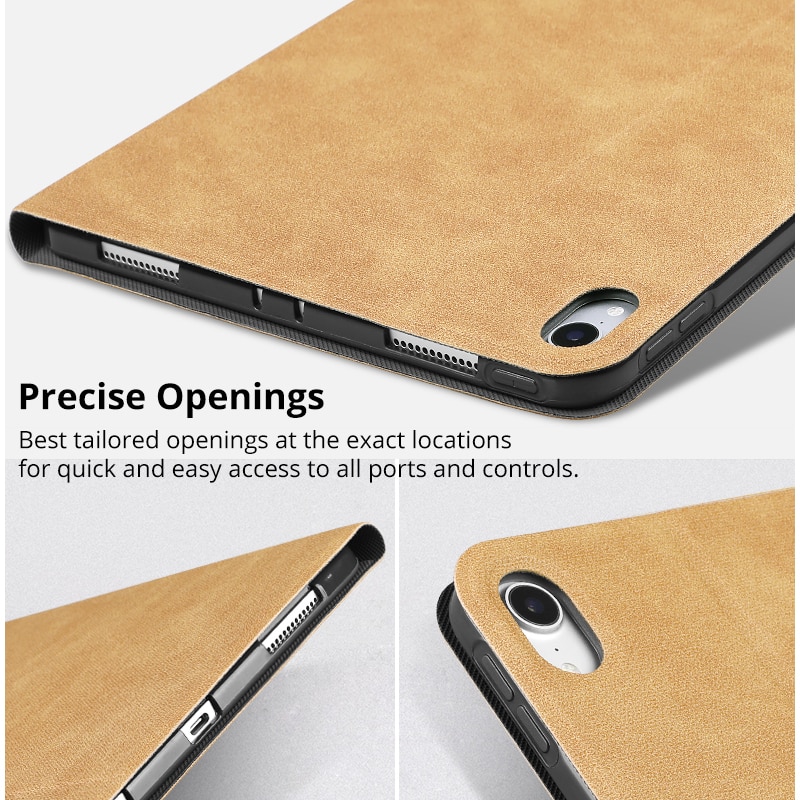 Hoes voor ipad pro 11, magnetische standaard, pu-leren hoes voor ipad pro 11 , smartcover, automatische slaap-/waakfunctie voor ipad pro 11 tablethoes