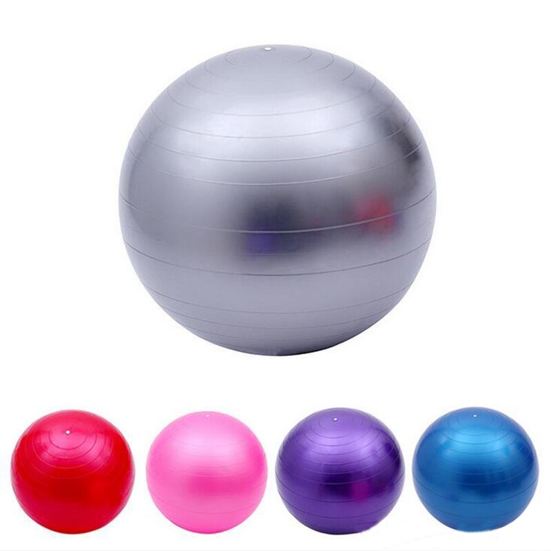 Treningsball anti-burst yoga ball balanseball for pilates yoga stabilitetstrening og fysioterapi 45cm størrelse treningsballer
