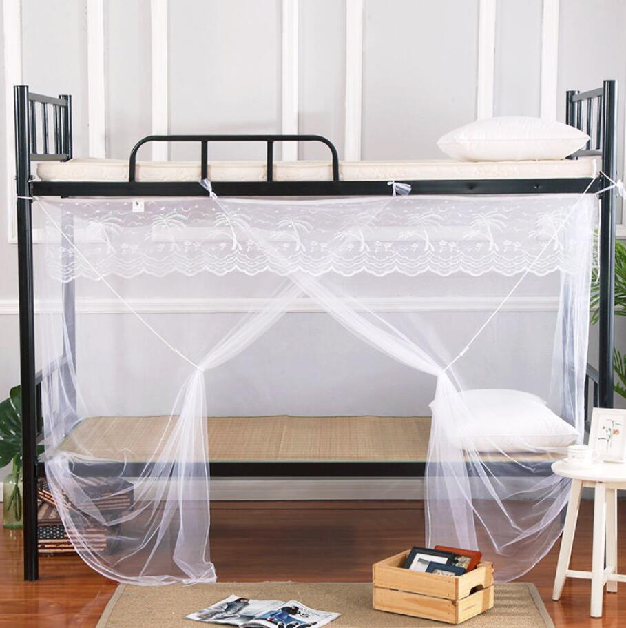 Stapelbed Klamboe Kinderkamer Beddengoed Rits Vierkante Klamboe Zomer Anti-Muggen Fysieke Muggenmelk F8430: 1 / 150x200cm