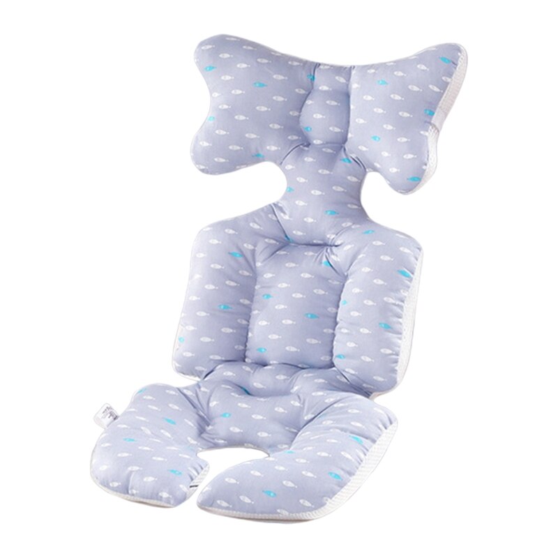 Doublure de siège de poussette universelle pour bébé, tapis en coton, matelas de couchage , Support de tête, oreiller, poussette pour bébé, chaise haute Cu: 4