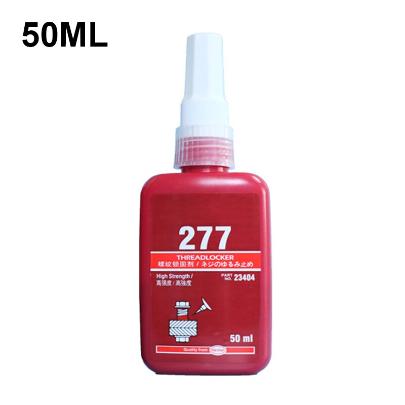 50ML High Strength Threadlocker Anaerobic Adhesive Glue 271 272 Locking Adhesive Metal Screw Anaerobic Adhesive Anti-corrosion: 277