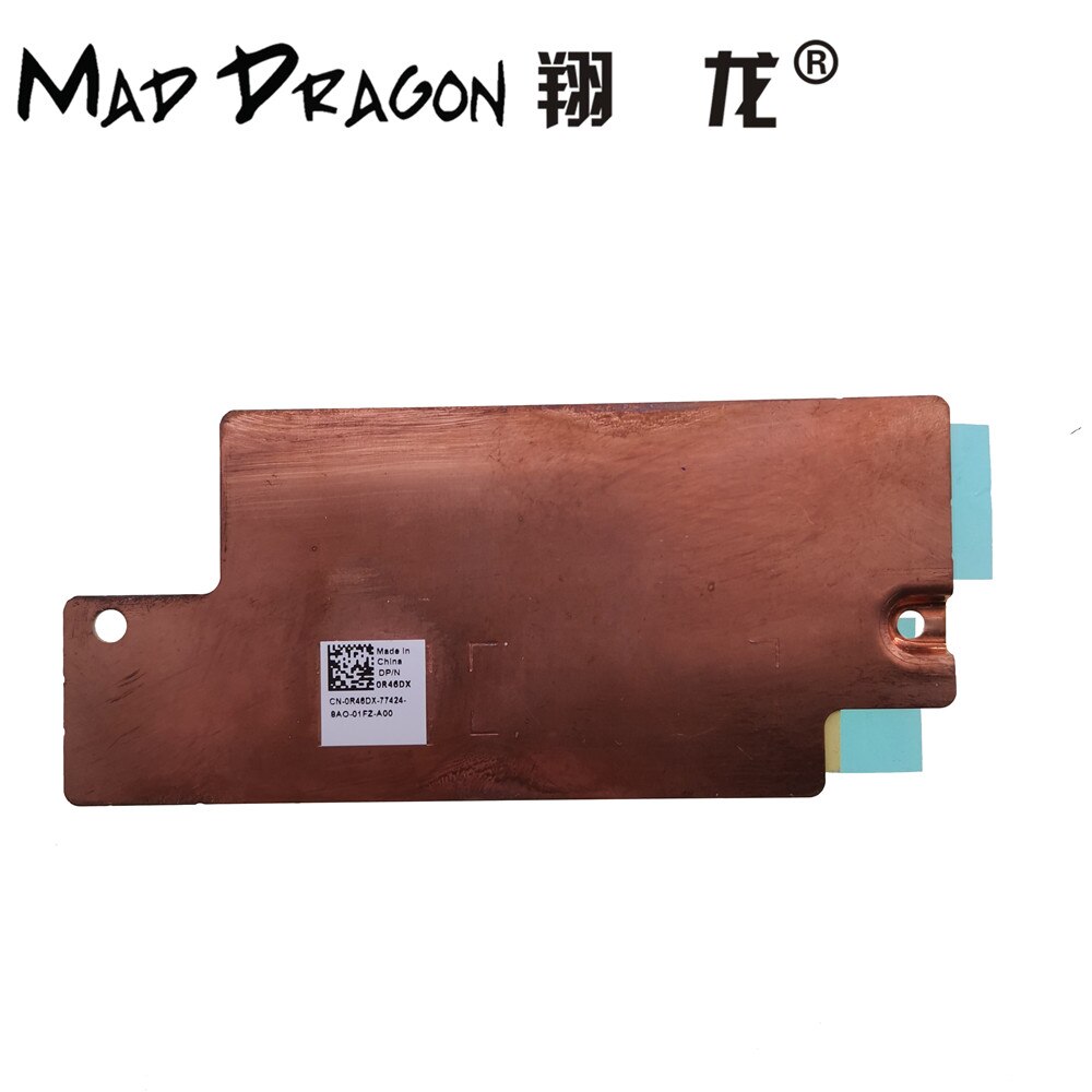 M.2 2280 SSD PCIE heatsink Dual hard drive solid state hard drive cooling vest For Dell Alienware M15 M17 0R46DX R46DX