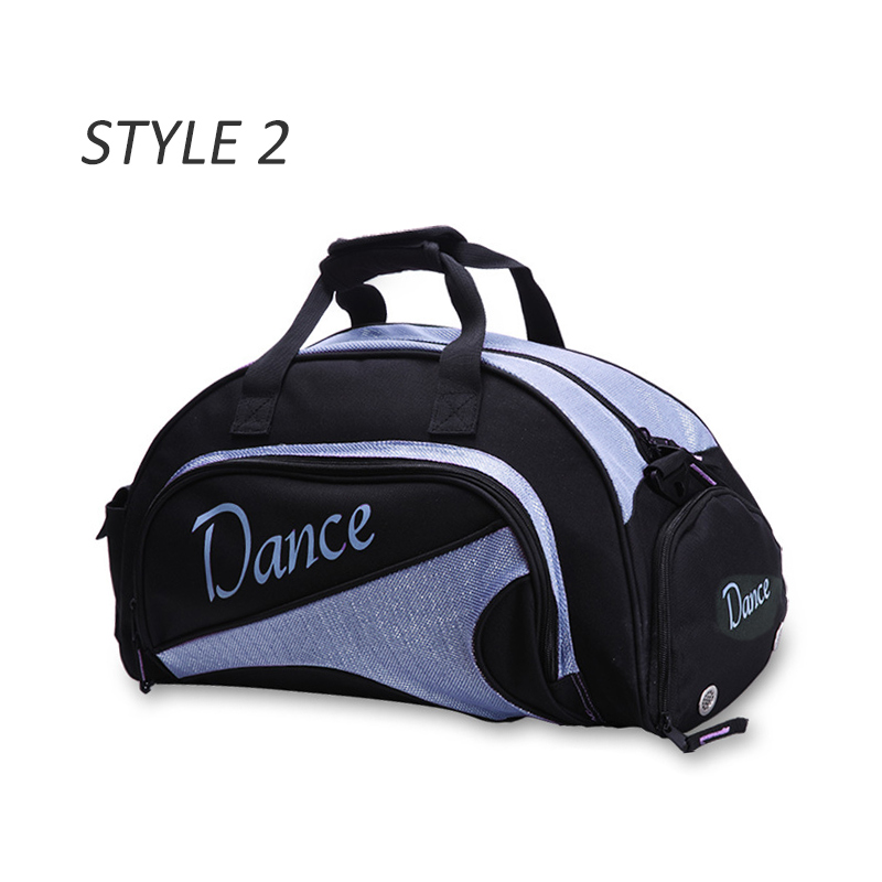 Dans Meisje Sporttas Vrouwen Yoga Mat Zakken Voor Fitness Training Sport Handtas Schouder Tas Gymtas Sporttas Dansen Sporttas XA769WA: Style 2 Blue