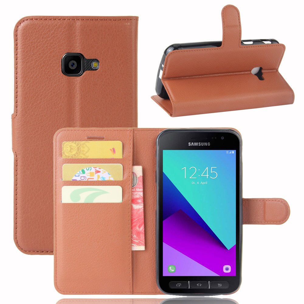 Funda protectora de cuero Pu para Samsung Galaxy Xcover 4, 4s, G390F, G398F, XCover4