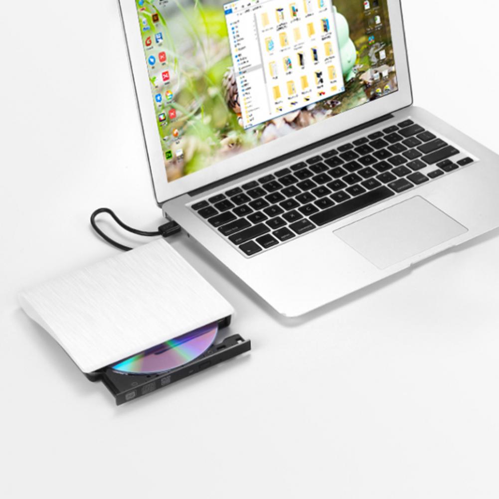 USB 3.0 DVD-ROM Optical Drive External Slim CD ROM Disk Reader Desktop PC Laptop Tablet DVD Player