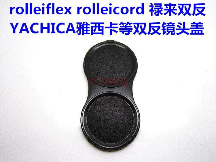 Frontlinsedæksel hættebeskyttelsesbeskytter til rollei rolleiflex t, rolleiflex mx, rollecord minolta autocord kamera