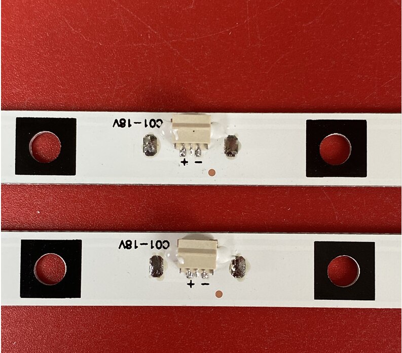2 stuks/partij 6 led 594mm led achtergrondverlichtingsstrip voor  ly315-dh01w js-d -ap3216-062ec hl -24320 a 28-070