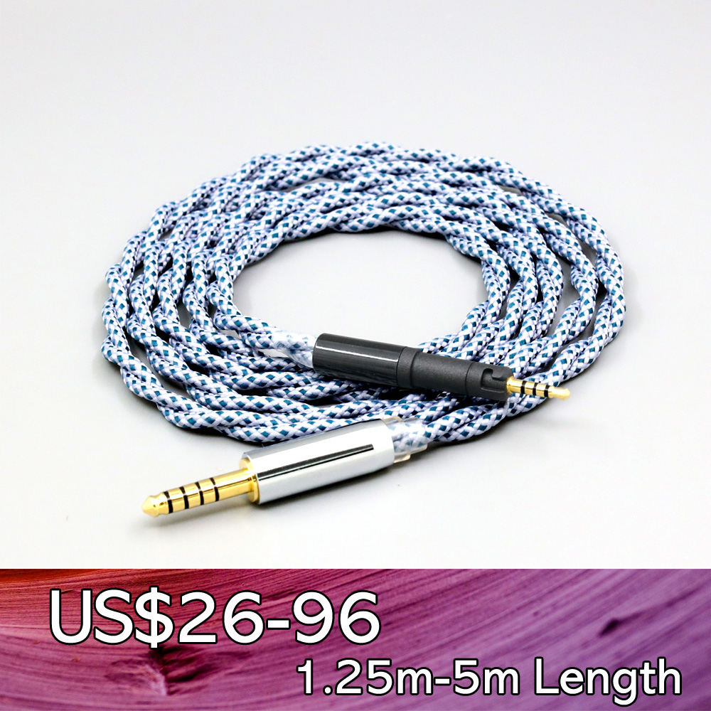 99%  stk. ren sølvblanding grafen occ-skjermende øretelefonkabel for sennheiser  hd599 hd569 hd 560s hd559 hd560s ln008669