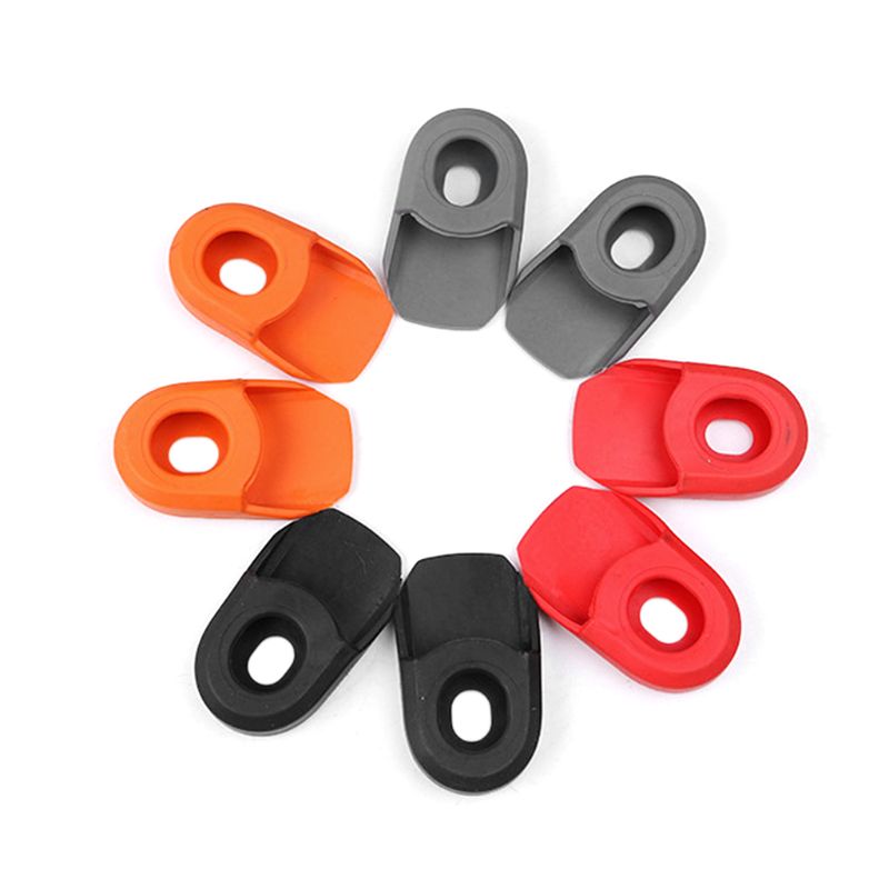 2 stuks racefiets fixed gear carbon crankstel crankbeschermer afdekkap