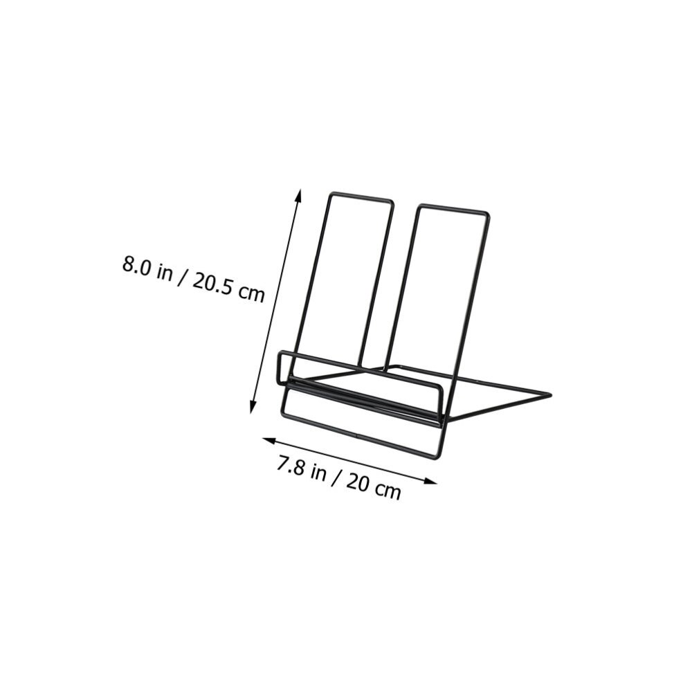 2Pcs Japanese Multi-function Magazine Rack Magazine Rack Desktop Decor Showing Rack Display Stand for Decor Home Display