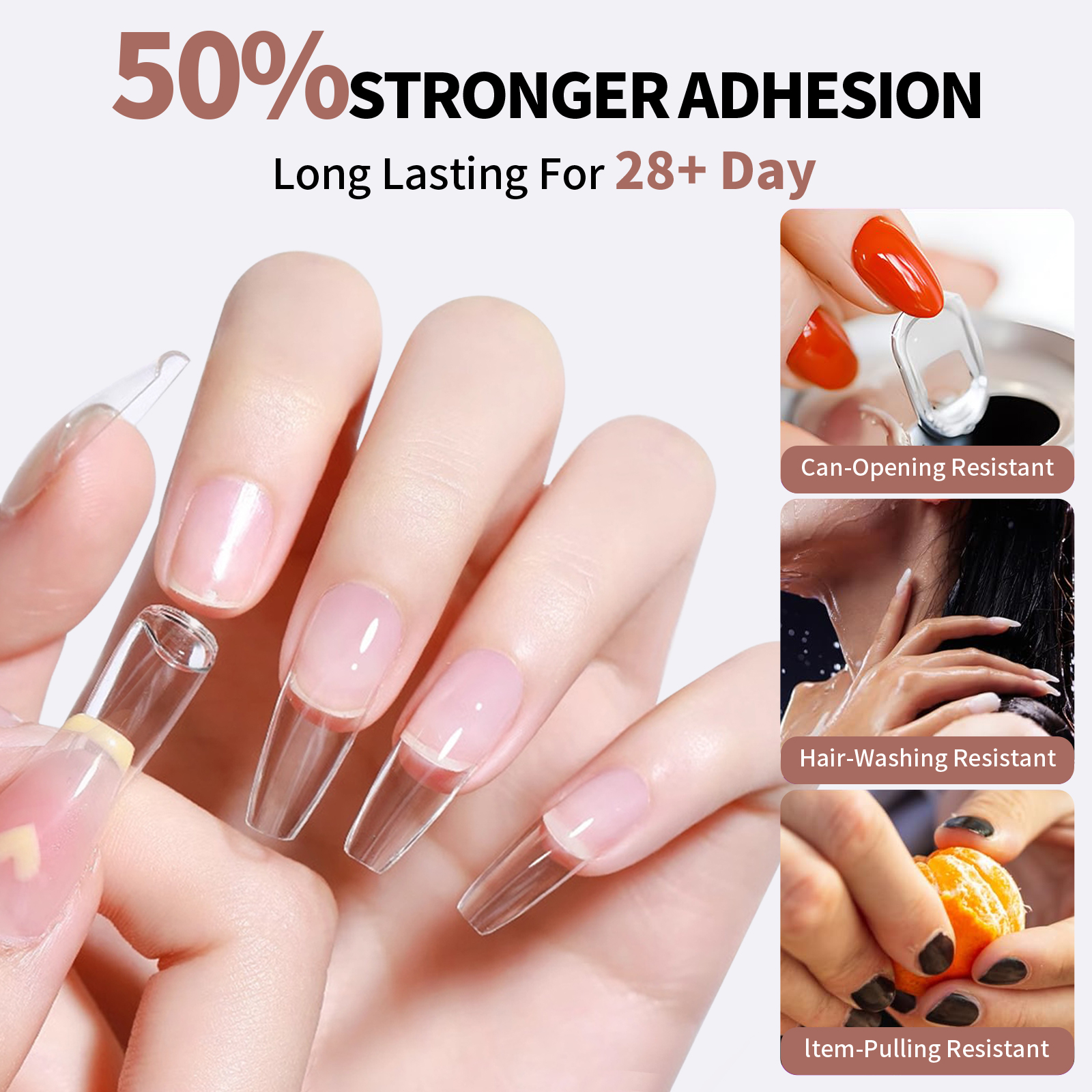 30ml large capacity nail art functional glue durable and scratch resistant suitable for nail art nail tools