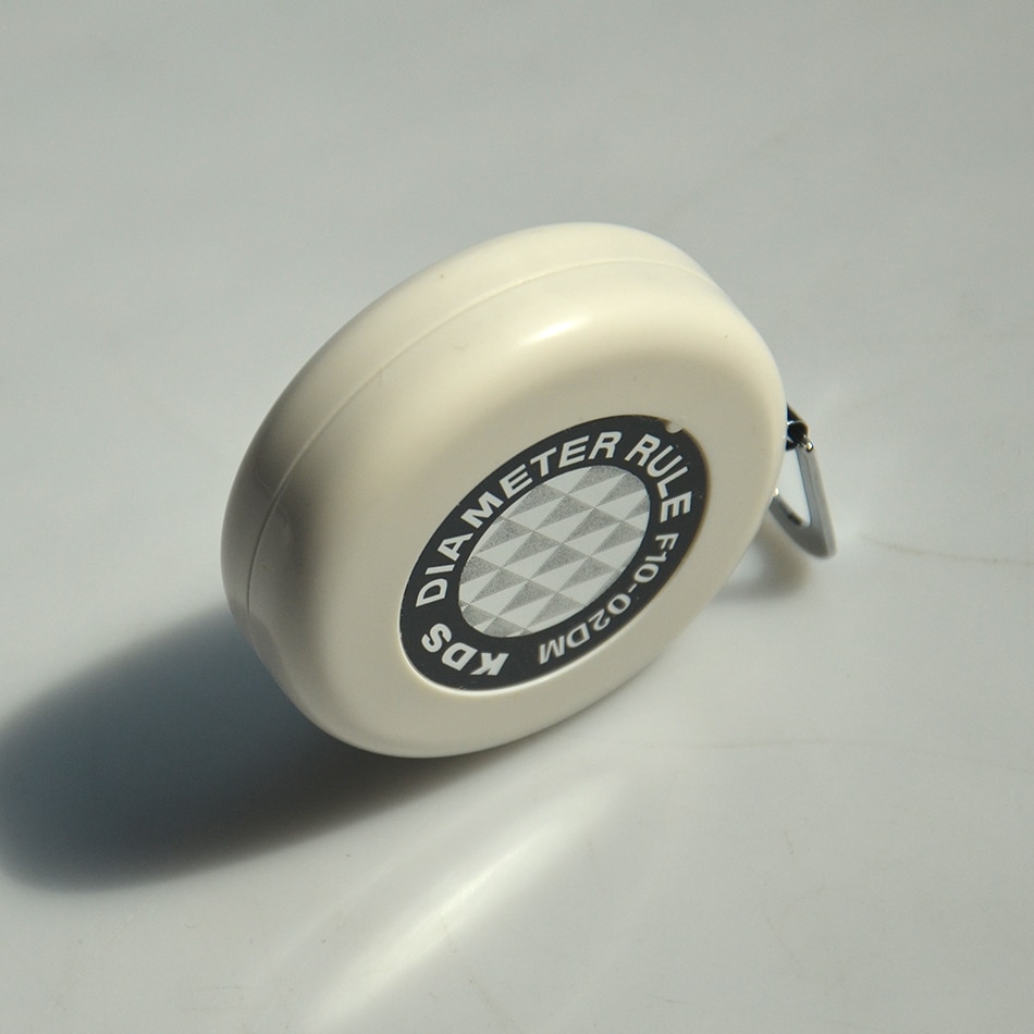 Circular Ruler 2 Meter Diameter Measuring Tape Mini Diameter Ruler F10-02DM Random Color Portable Measuring Tools