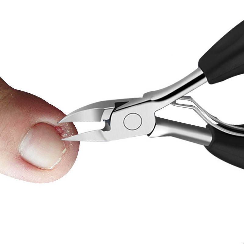 1Pcs Teen Nagelknipper Correctie Dikke Nagels Ingegroeide Teennagels Tangen Cutters Dode Huid Vuil Remover Pedicure Care Tool