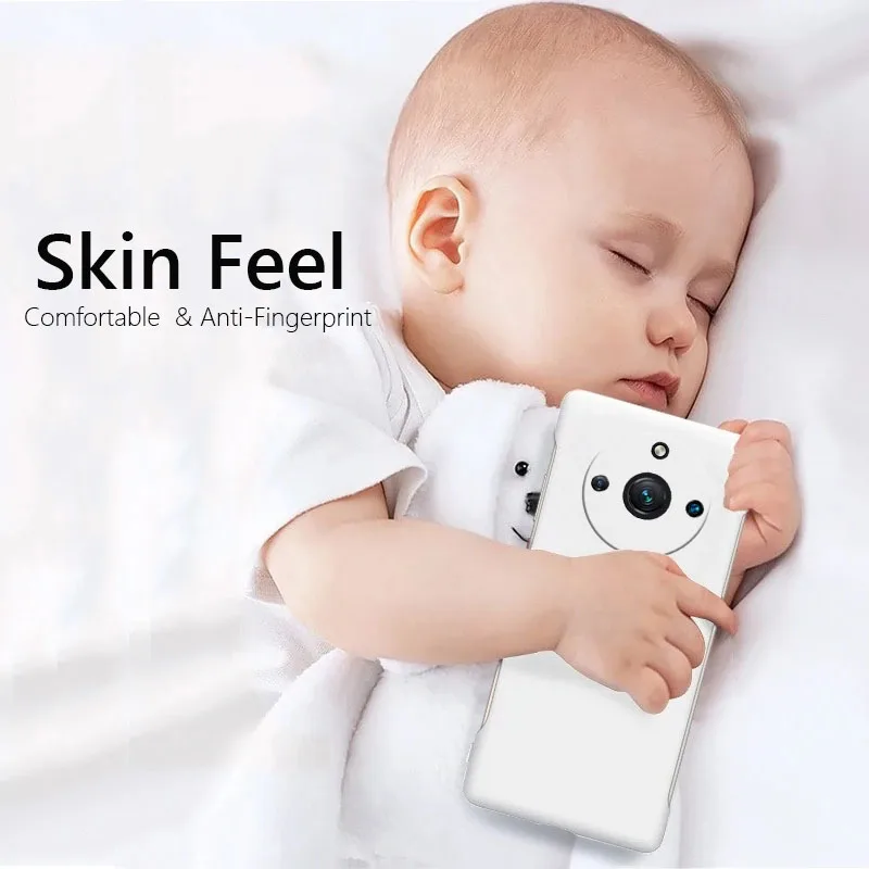 Custodia posteriore rigida opaca sottile senza cornice per PC per Realme 11 pro più Realme11 pro + più 5G antiurto Fundas Coque