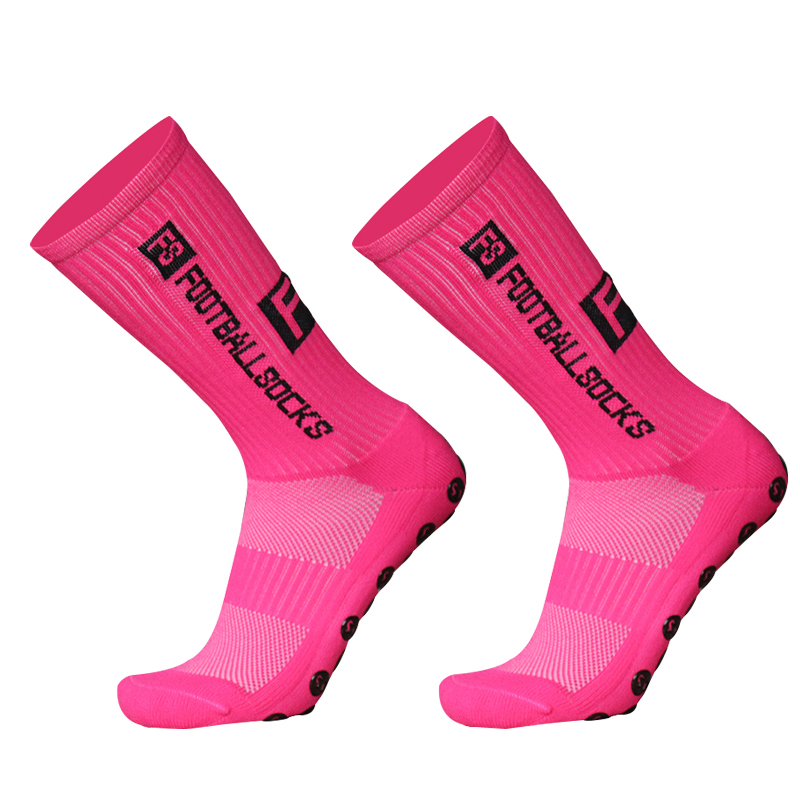 Sports Anti Slip Soccer Socks Cotton Football Men Grip Socks calcetas antideslizantes de futbol: SKY BLUE