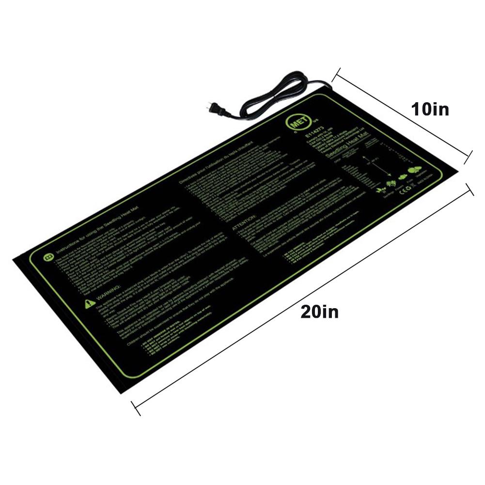 Sadzonka mata grzewcza wodoodporna trwała stacja kiełkowania ciepła hydroponiczna poduszka elektryczna robić wewnątrz ogrodnictwo w domu 30x10w 30E