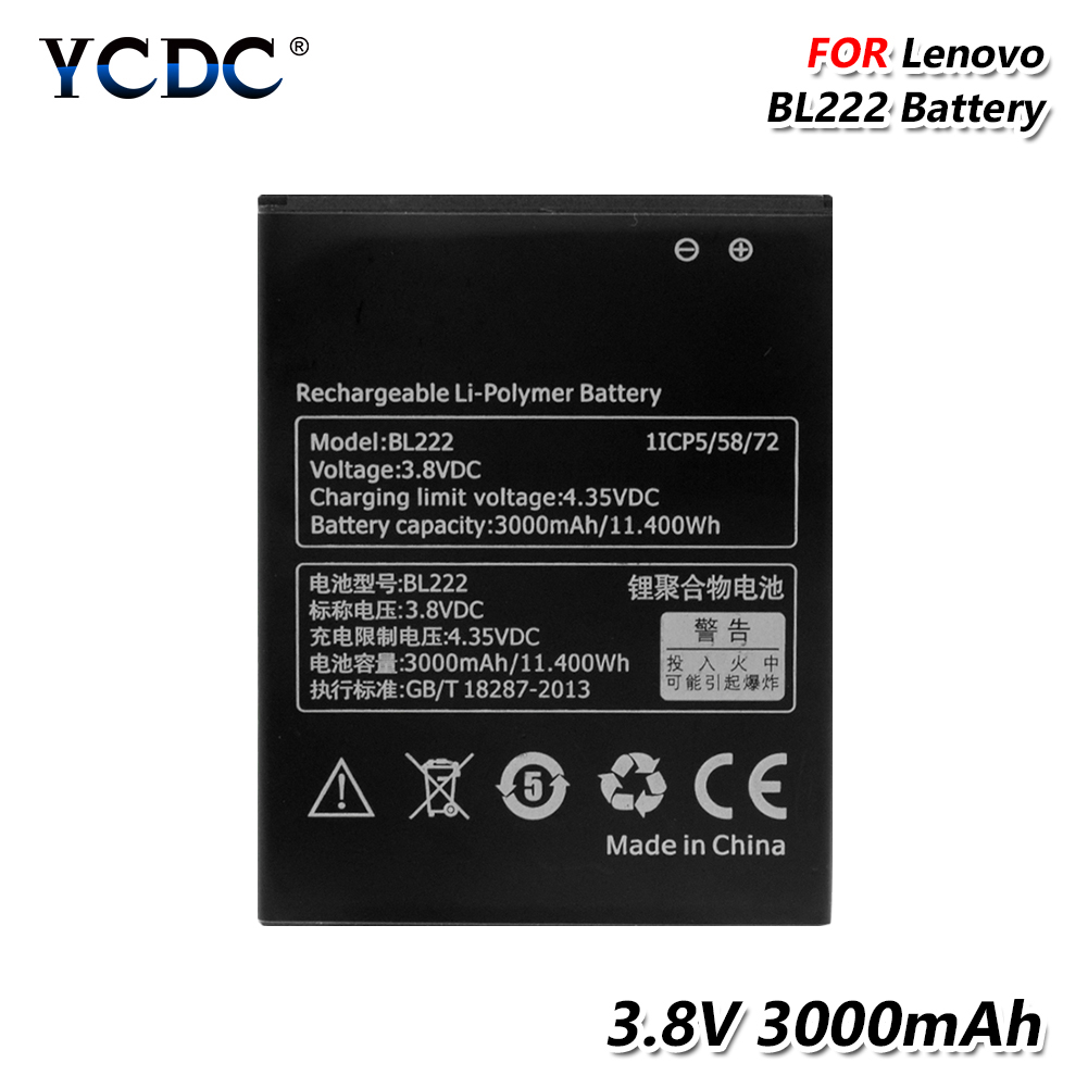 BL192-Batería de repuesto para teléfono móvil pila recargable de 3,7 V y 2000mAh para Lenovo A328, A328T, A526, A750, A529, A560, A680, A590: For Lenovo S660