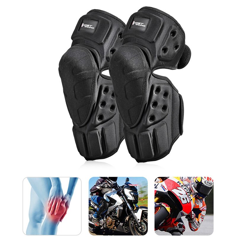 2 Pcs Motorcycle Knee Pads Protector Guard Gear Voor Bike Motorcycle Racing Motocross Motorfiets Knee Protector Modieuze