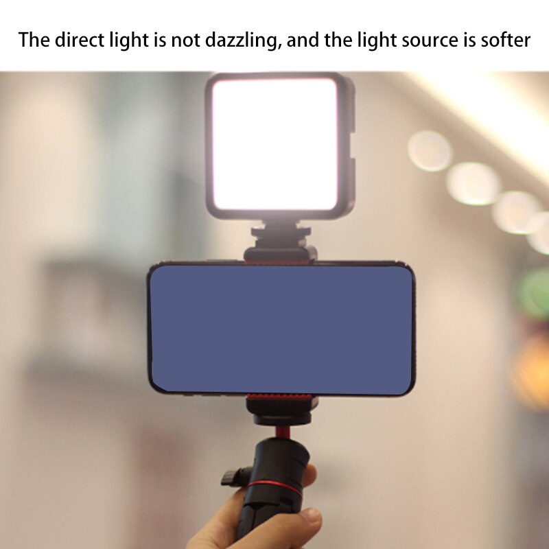 Ulanzi VL81 Portable Dual Color Temperature Fill Light Net Red Outdoor Recording Vlog Lighting Light