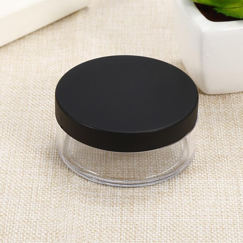 Pot de poudre cosmétique vide avec capuchon, pot de poudre Portable 50g, boîte compacte pour poudre de maquillage,