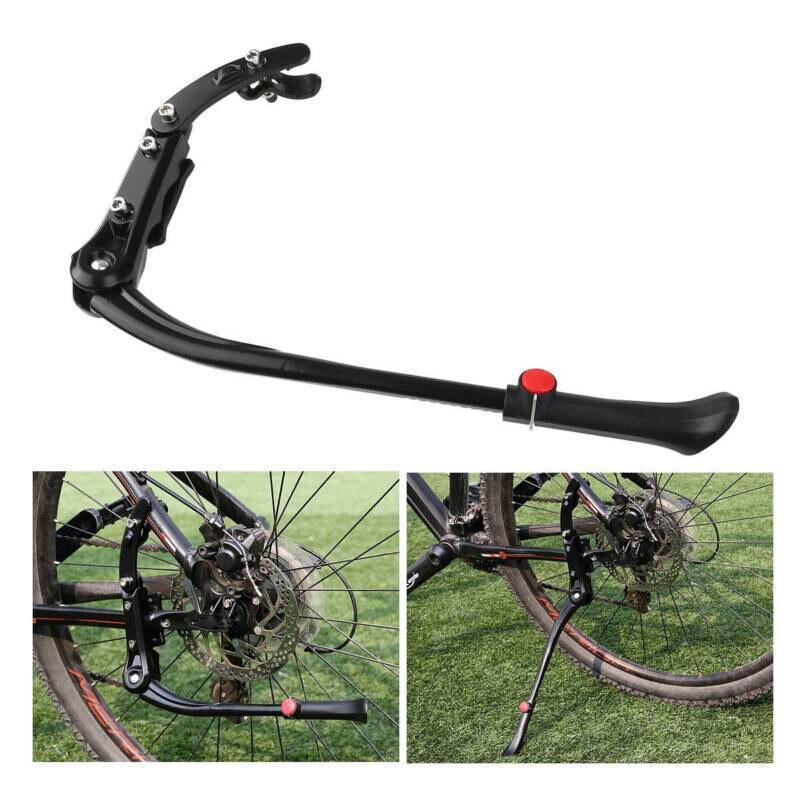 Soporte de palo lateral ajustable para bicicleta de montaña, aleación de aluminio, resistente, novedad