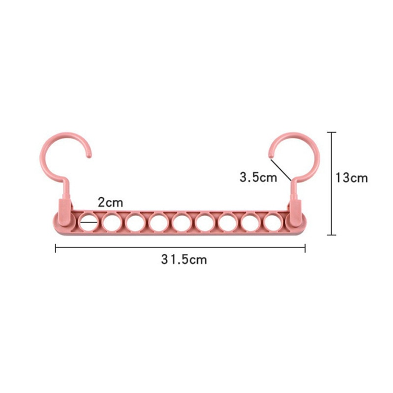 Cintres magiques multi-ports pour vêtements, Support de séchage, en plastique, multifonctions, pour cravates, écharpes, ceinture