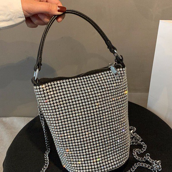 Zachte handtas clutch tas avondfeesttas dames handtassen dames handtassen dames handtas bling diamanten avond clutch tas