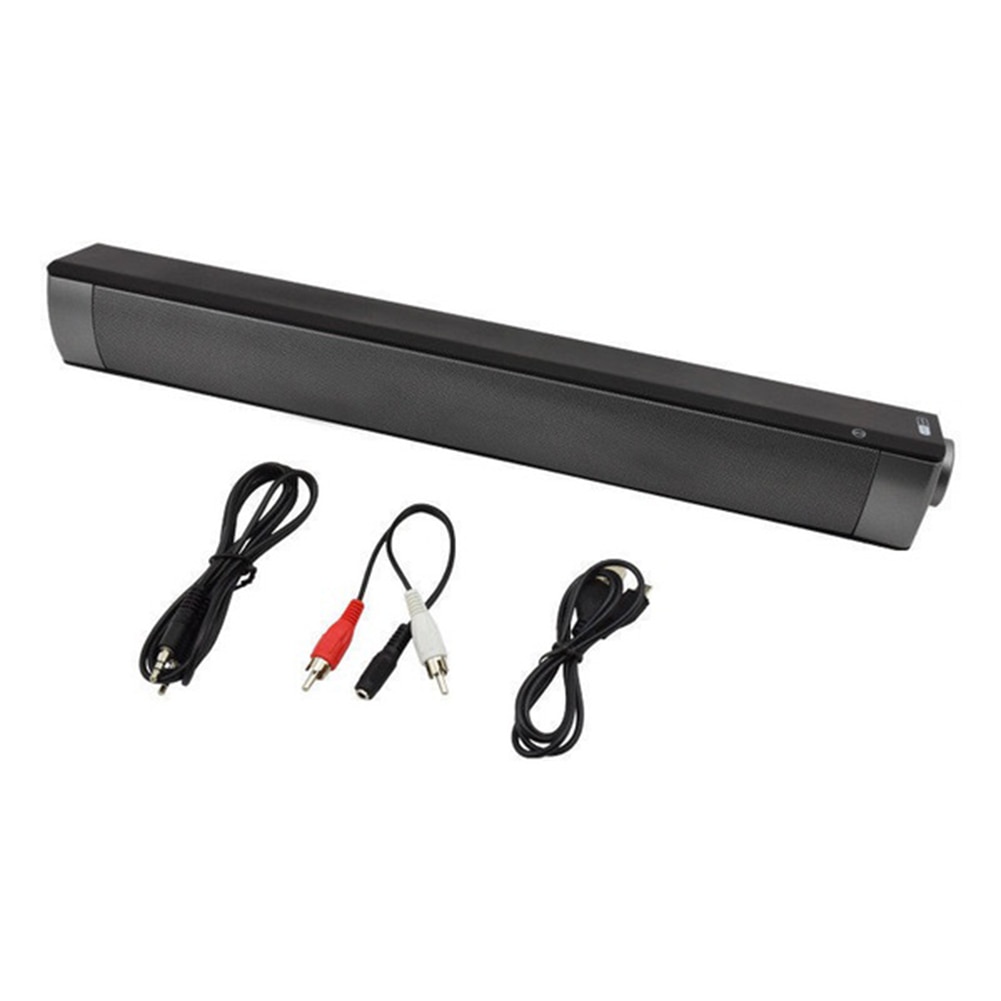 Trådløs bluetooth soundbar stereohøjttalere hifi hjemmebiograf tv soundbar surround sound system subwoofer aux tv radio kolonne
