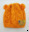 Chapéus de malha para meninos e meninas, conjunto de chapéus quentes para o inverno, cachecóis, mosquito, abelha, infantil, bonés para crianças: MC02orange